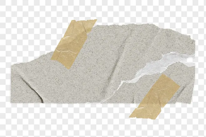 Scrap paper png, transparent background-花瓣网
