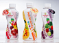 Heavenly Blush Yogurt Drink Packaging : Package Design for Heavenly Blush Bottle Packaging.