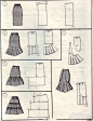 图解九种半身裙的制版方法 - 服装打版/工艺讨论 - 穿针引线服装论坛