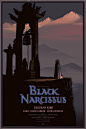 Black Narcissus movie poster by Laurent Durieux