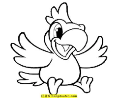 我们从这只鹦鹉那里得到了友好的挥手，这个着色页的快乐让我觉得这是另一个受益于鲜红色、黄色和绿色的页面。当你看到这只漂亮的鹦鹉时，你会想到什么颜色？我们在之前的涂色页中看到了很多自信的鹦鹉，但这只小鹦鹉在我看来有点害羞！我认为冷色或暖色都适合这只鹦鹉。也许他很害羞，因为他鲜艳的颜色吸引了如此多的注意力，或者他因为每个人都在欣赏他美丽的冷色羽毛而感到尴尬。你认为哪种颜色最适合这只害羞的鹦鹉？