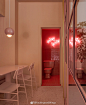 餐厅 / Appareil Architecture colour-codes spaces at Pastel Rita cafe in Montreal