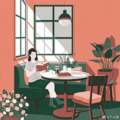 分享一组吸引人的插画，构图，场景，色彩，光影,肌理效果都很值得学习！
#插画分享##插画灵感素材分享# 
图片来源：Pinterest ​​​​