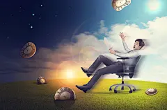 创意时钟表时间人物合成珍惜时间海报模板PSD分层设计素材PS图-淘宝网