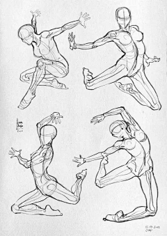 煮水采集到速写参考
