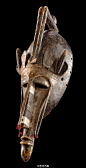 非洲马里马尔卡人面具