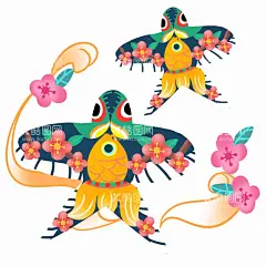 风筝  - 源文件下载【酷图网】风筝,卡通风筝,风筝插画,手绘风筝,风筝集合,风筝活动,风筝元素,动物风筝,绘画风筝,画风筝,放风筝,