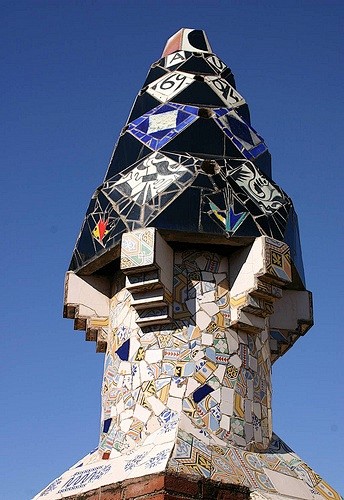 Gaudi's chimneys, Pa...