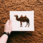 New Animal Paper Silhouettes 'Coloured' With Nature By Nikolai Tolstyh