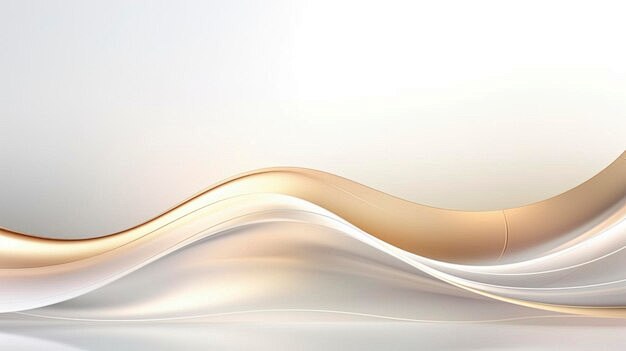 Abstract gold and wh...