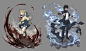 绘画作品分享！
来自画师：파파제이
twi：@jennygin2 ​​​
#佳作赏析# ​​​​