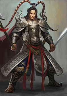 吕布-花瓣网|陪你做生活的设计师 | 仙的立绘.