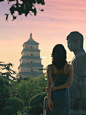 西安跟拍|全景360°拍大雁塔最佳机位get住