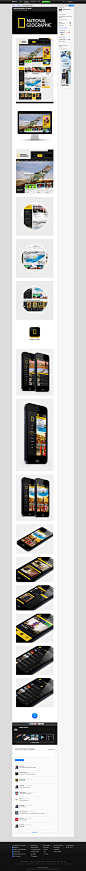 National Geographic re-design on Behance
