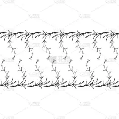 植物学手绘花框复古花边。野花植物的抽象背景。创意时尚贺卡、庆典、婚宴邀请函、横幅矢量图形设计