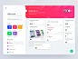 Task Management Dashboard pipeline webapp list card clean ux ui todo manager management task dashboard interface app