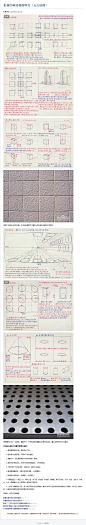 #绘画学习# 【1~3点透视法】自己收集的9款全方位解析1~3点透视法解析教程！非常详细，场景、建筑绘画必备！收藏学习吧~