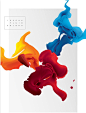 I speak fluid colors by YMY - UE设计平台-网页设计，设计交流，界面设计，酷站欣赏