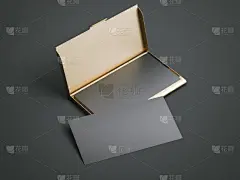名片,三维图形,公文包,黑色,黄金,空白的,电话号码簿,静止的,模板,文件夹