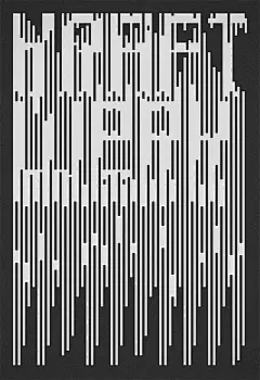 冲击！12张极具个性的黑白错视海报设计