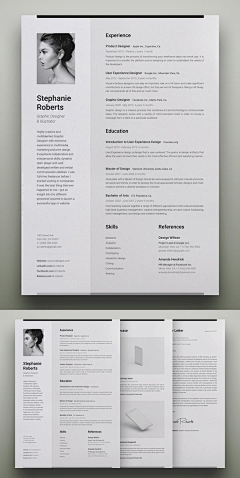 catvscc采集到Designer Resume/Portfolio
