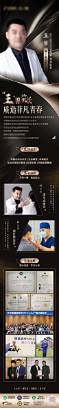 【南门网】 专题设计 长图 医美 整形 美容 抗衰 专家 王牌 荣誉 534455