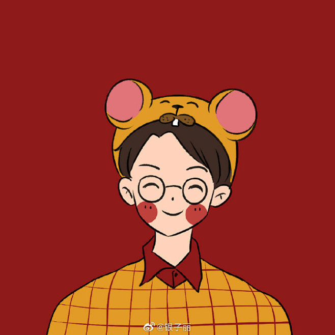 男生鼠年头像