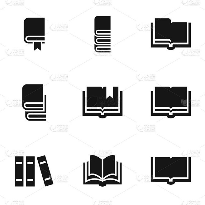 书矢量图标