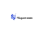 学LOGO-纽冠数码-数码logo-多字母构成-Nlogo-Glogo-简洁logo-现代logo