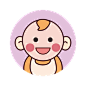 卡通头像_婴儿
