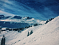 snow covered mountain