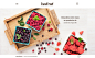 FOOD: Isofrut : Website & Packaging photography for freeze-dried fruit company, Isofrut.  Branding: VanillaShake MediaFood Stylist: Alicia BuszczakPhotography: Leslie Grow
