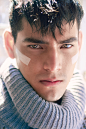 man's face