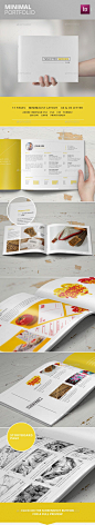 Minimal Portfolio - Portfolio Brochures@北坤人素材