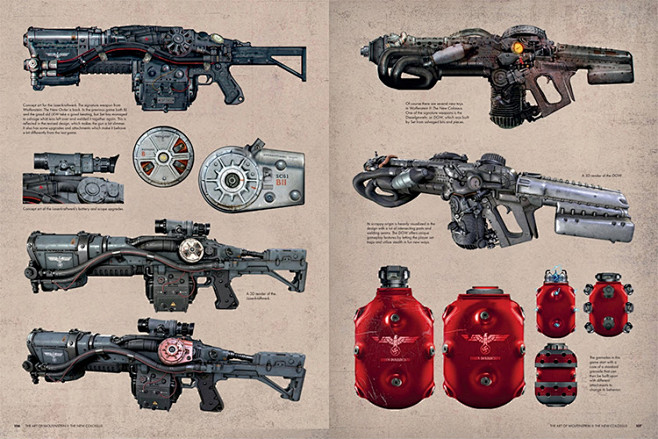 德军总部2新巨人官方艺术设定集theartofwolfensteiniithenewcolossus
