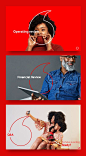 Love the usage of the logomark to bring energy and emphasis to the section divider slides in vodacom's interim results decks    #thefutureisoptimistic #presentationdesigninspiration #presentationinspiration #presentationdesign #investorpresentations