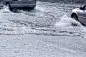 Driving in flood water