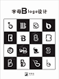 500个B字母的创意logo设计 - 小红书