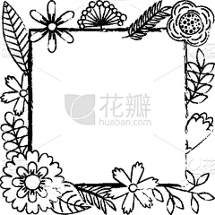 模板,贺卡,边框,野花,可爱的,创造力,有机食品,自然,华丽的,问候