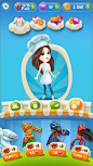 Game Match3 Sweetie Swipe : Characters and minions made by Ilya Baidakov and other members of team. 