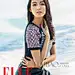 张梓琳登《Elle》2014年8月刊(下半月)封面