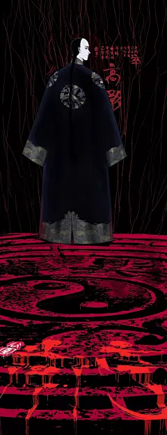 奇.魔幻/骑士/刺客/巫师/悬疑鬼怪…帅气唯美古风 等 插画壁纸 图来自@谷围南亭
