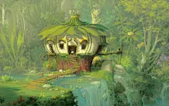 韩国场景绘画大佬一组超震撼的场景插画作品！颇有油画般的艺术感