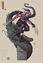 Feudal Japan: The Shogunate, Hua Lu : Hello, everyone. This is my Final for this challenge.I feel kind of relief that I can actually finish it.I name this series as Chaos Warrior&lt;br/&gt;hope you guys like this &lt;br/&gt;some details, please see the li