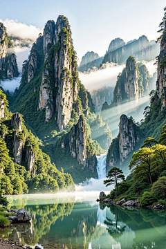汪先森-采集到自然风光背景