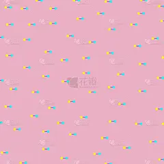 图案圆点线在粉红色的背景。