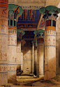 artandopinion:

Temple of Isis on the Island of Philae, Egypt
1838
David Roberts