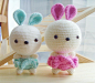 【图】手工diy手工编织毛线玩具新款包包挂件钩针玩偶兔子宝贝 - 美丽说