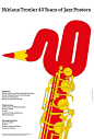 尼古拉斯·卓斯乐40年爵士乐海报展海报 - 视觉中国设计师社区@北坤人素材