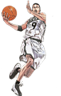 篮球NBA灌篮高手图片素材PNG模板 免抠图片大全